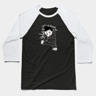 Kewpie Scissorhands Baseball T-Shirt